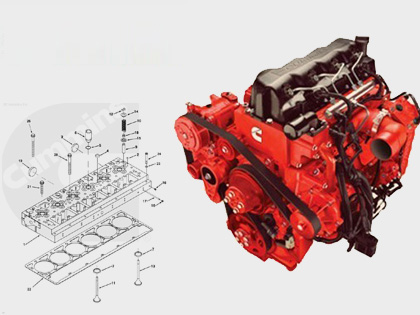 CUMMINS ISF Engine Parts from China